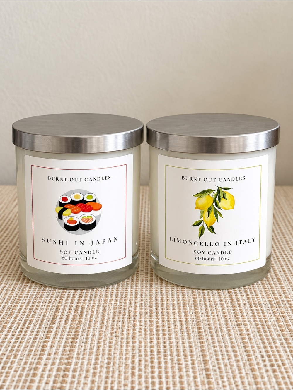 Surprise Travel Destination Candle Set 2 Pack